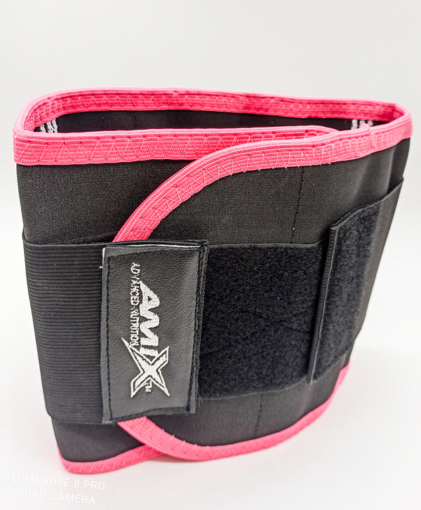  Ceinture AMIX Rose-Noir Taille S et Ceinture AMIX Rose-Noir Taille M