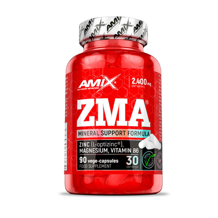  ZMA (Zinc, Magnésium et Vitamine B6) 90 gélules – Amix™