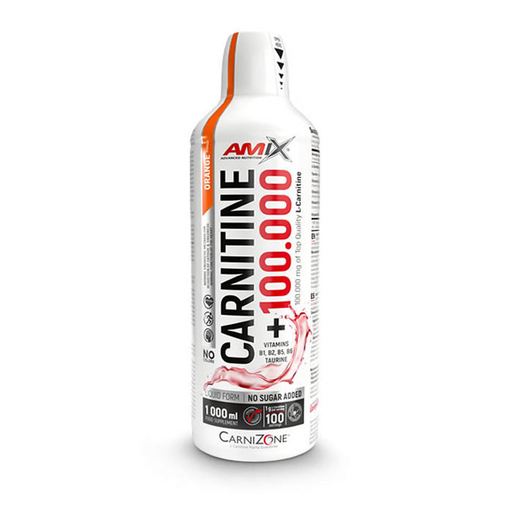  L-Carnitine 100 000 1 000 ml – Amix™ & CARNITINE 100 000 1 000 ml Orange