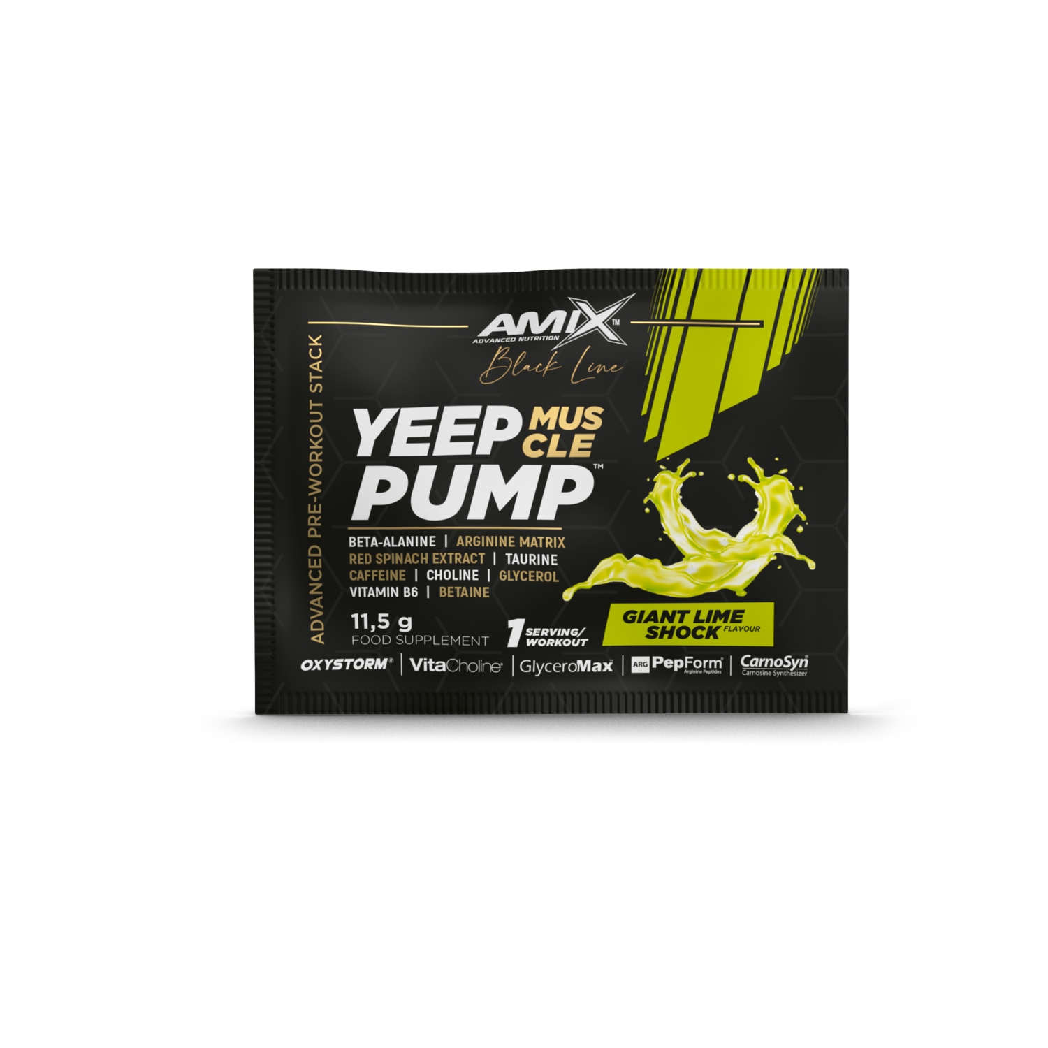  UNIDOSIS YEEP PUMP CAFF 11,5 GR Citron vert