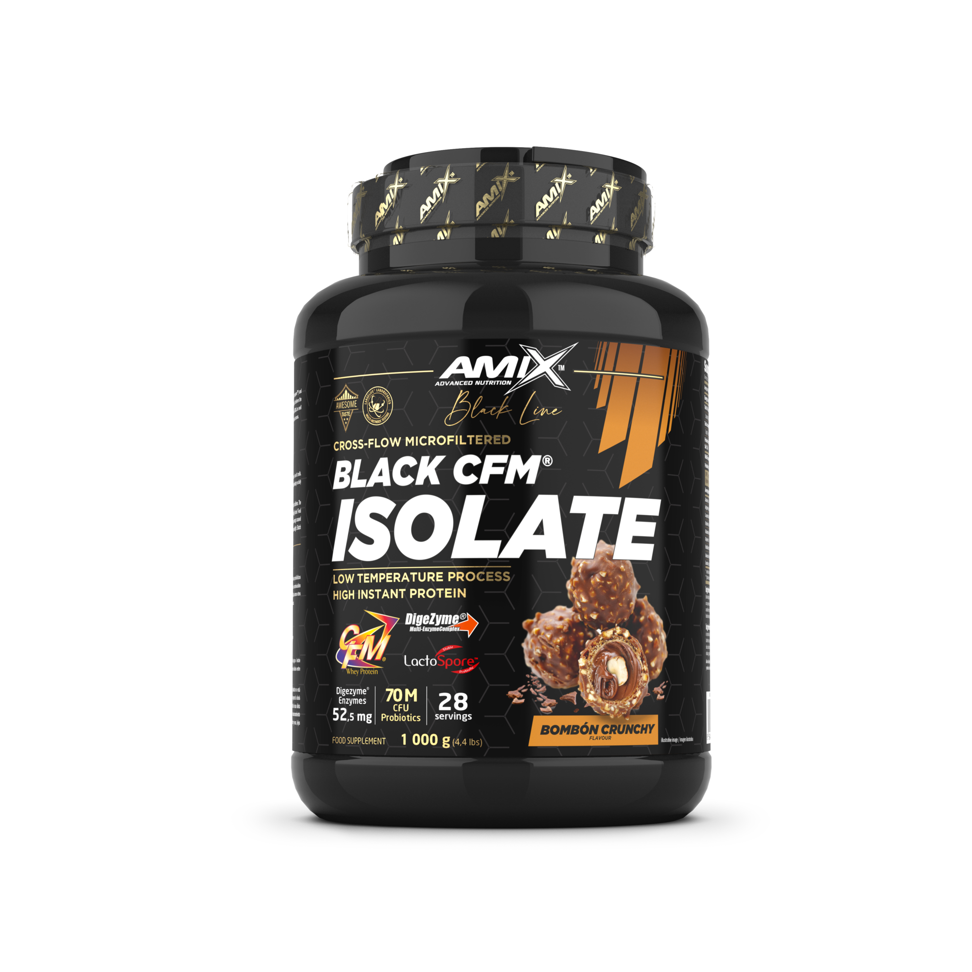  ISOLAT NOIR CFM 1 KG Chocolat croustillant