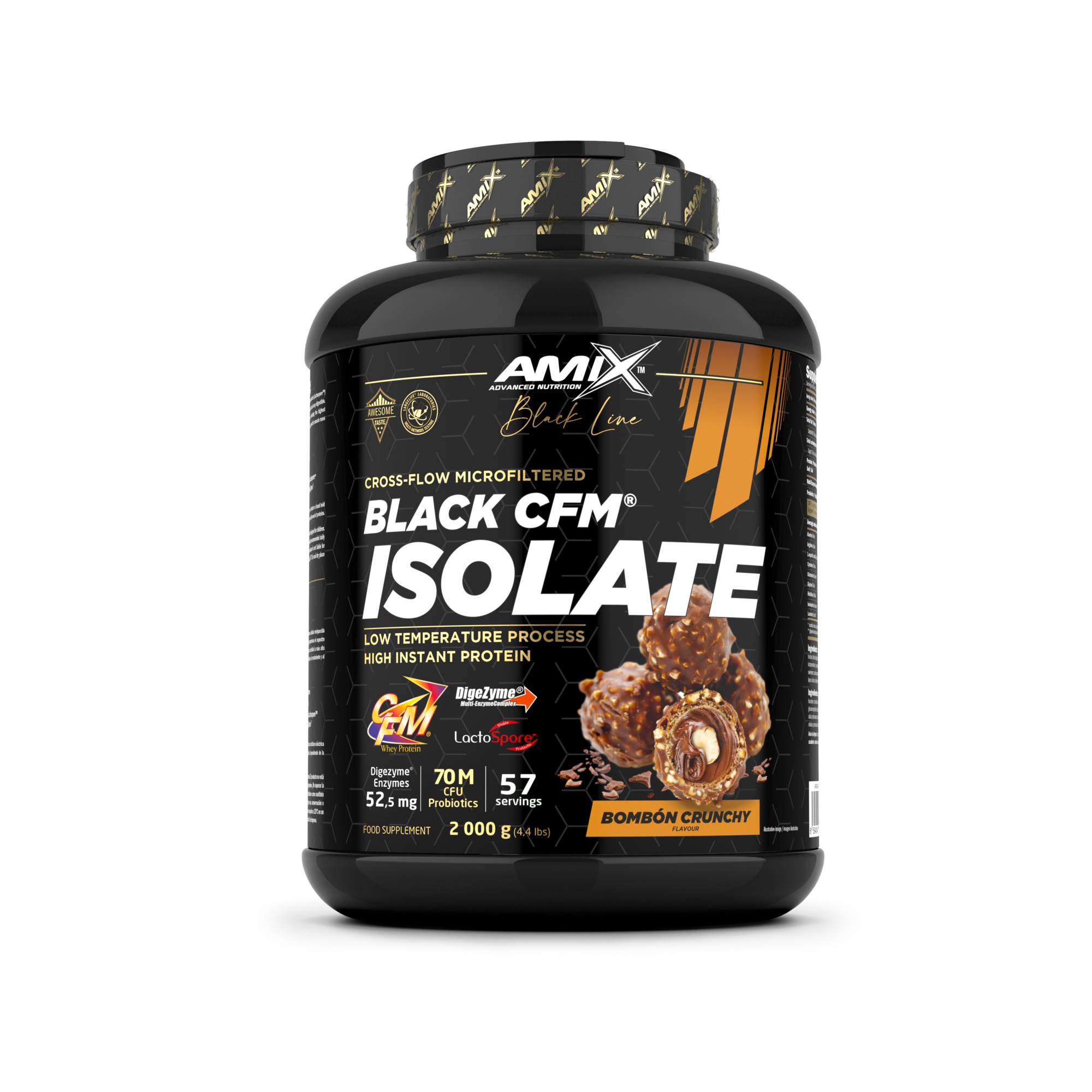  ISOLAT NOIR CFM 2 KG Chocolat croquant
