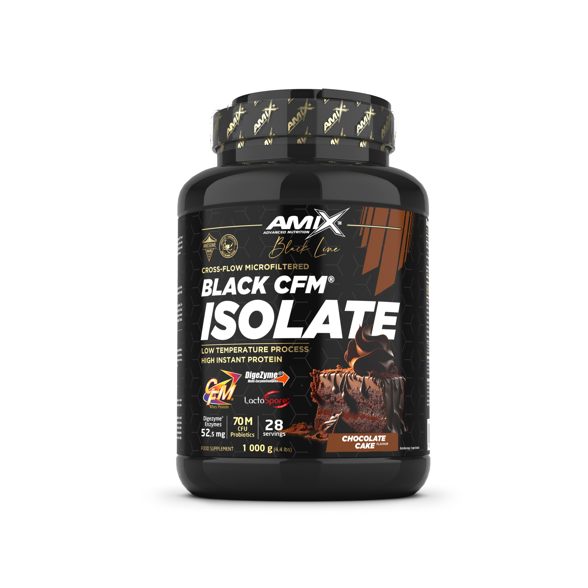  ISOLAT NOIR CFM 1 KG Gâteau au chocolat