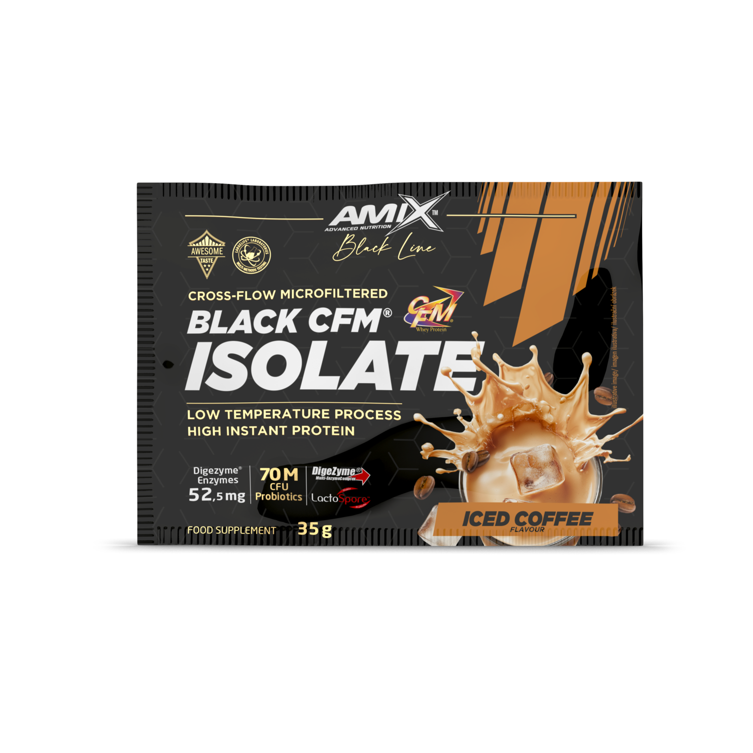  Café glacé monodose Black CFM ISOLATE 35 g