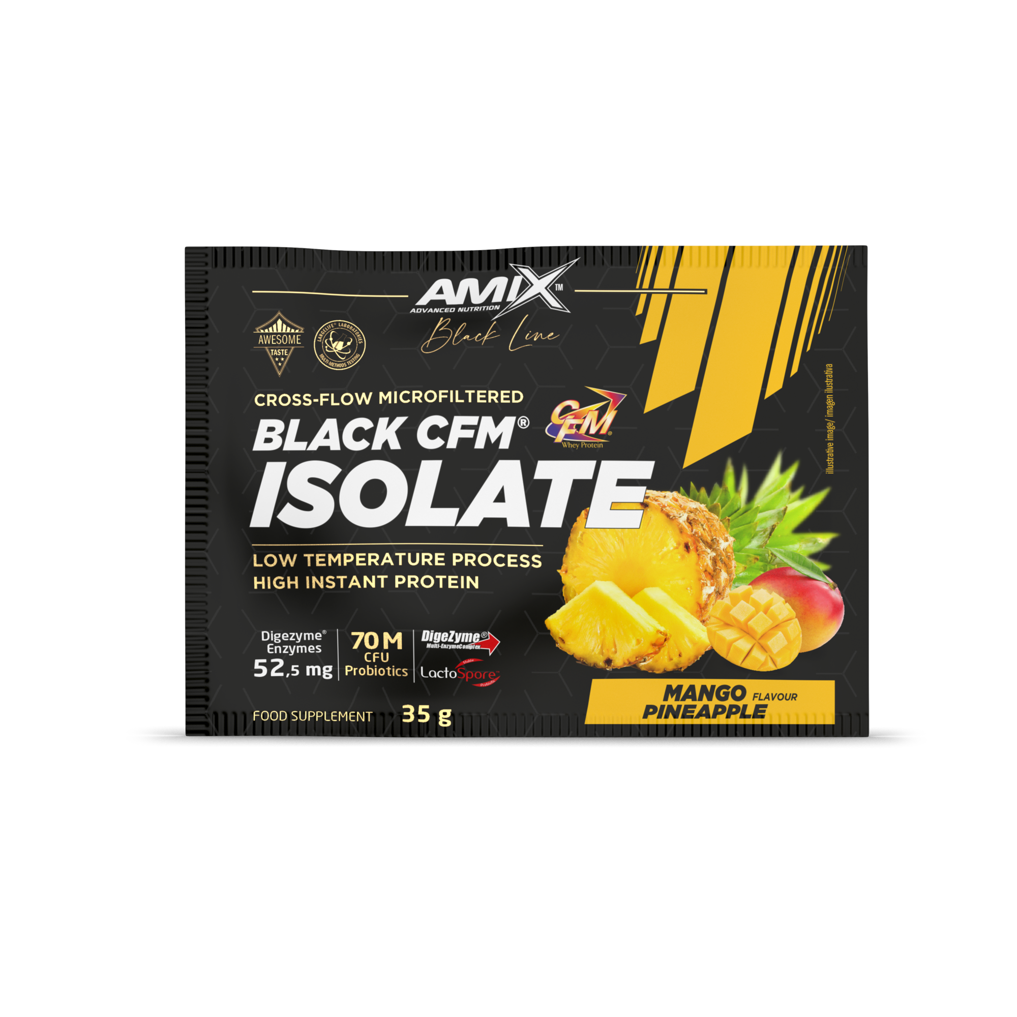  ISOLAT NOIR CFM DOSE UNIQUE 35 GR Mangue-ananas
