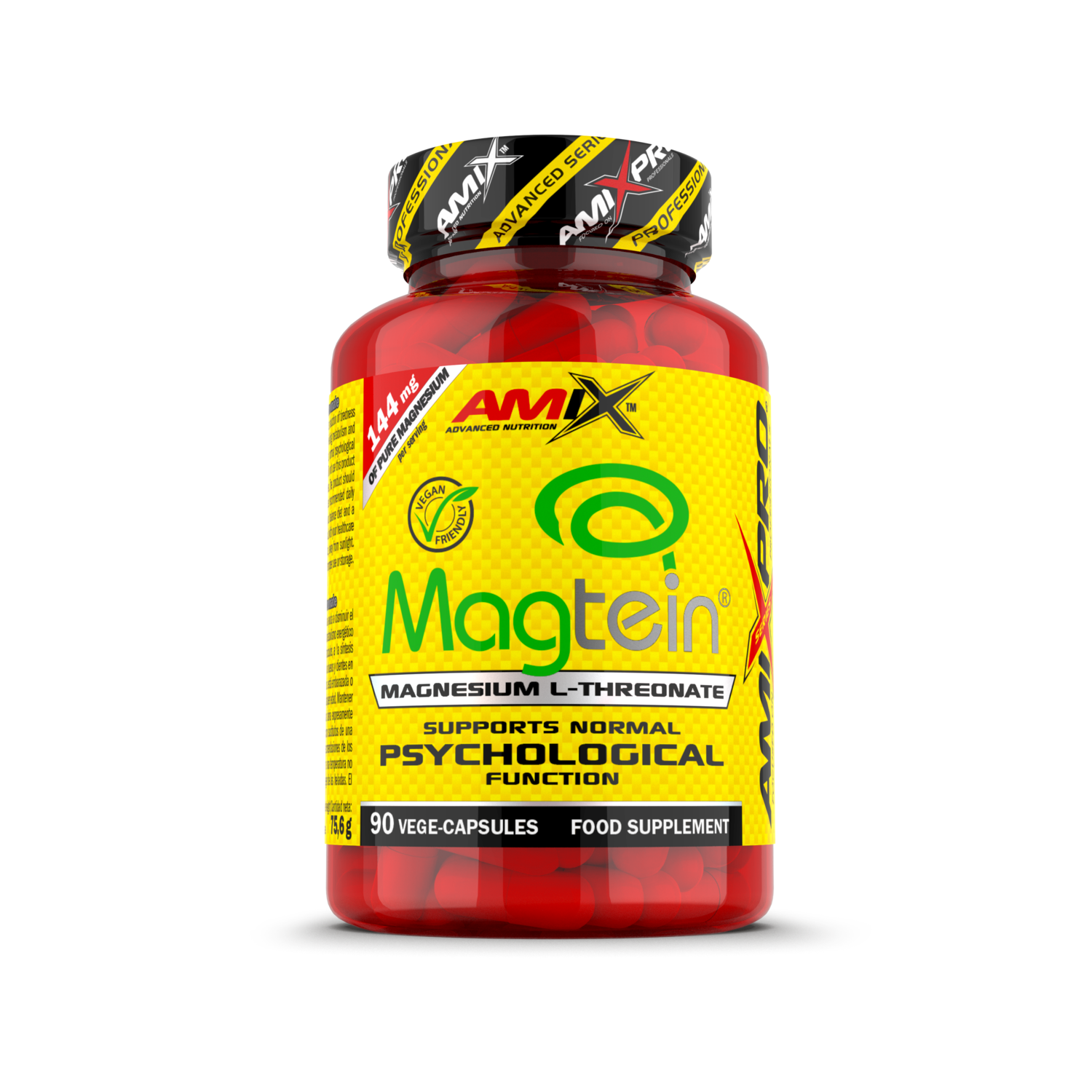  Magnésium L-Thréonate Magtein 90 gélules végétales - Amix Pro®