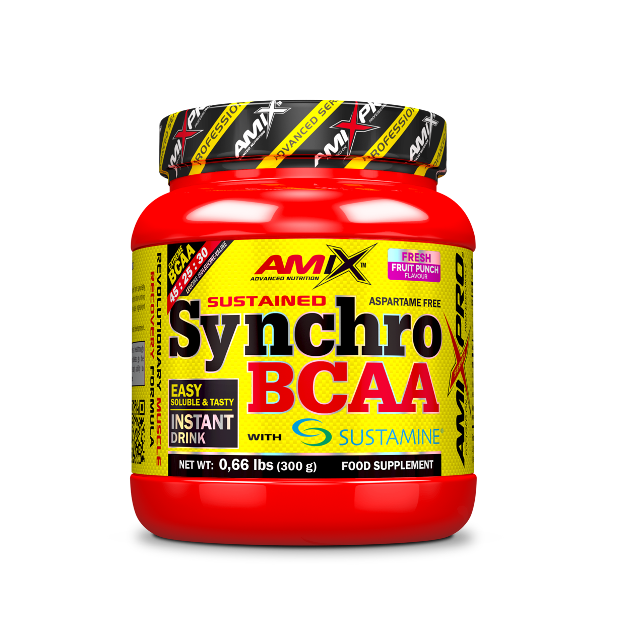 Acides aminés Synchro BCAA+ Sustamine Boisson instantanée – Amix Pro®