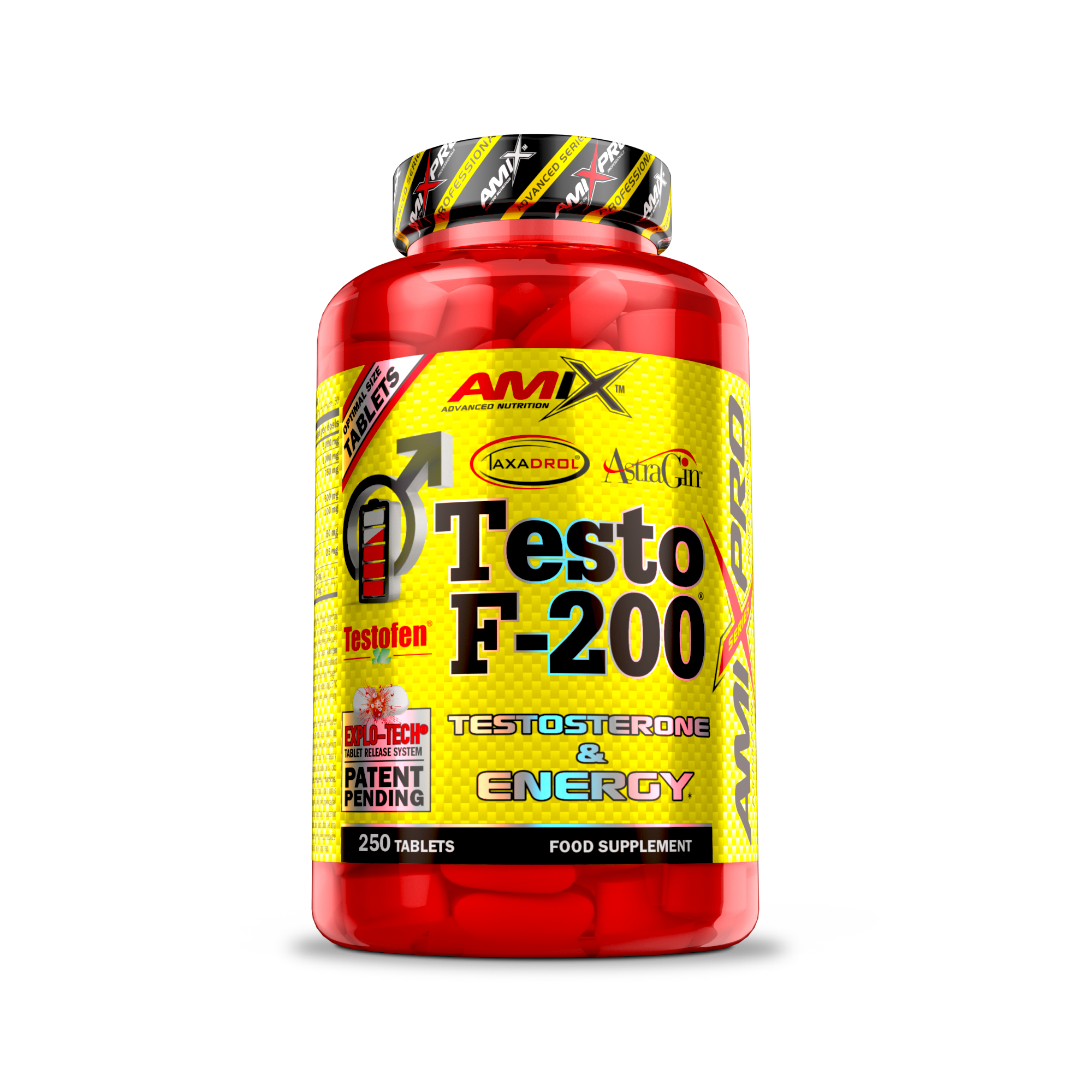  Testo F-200 250 comprimés – Amix Pro®