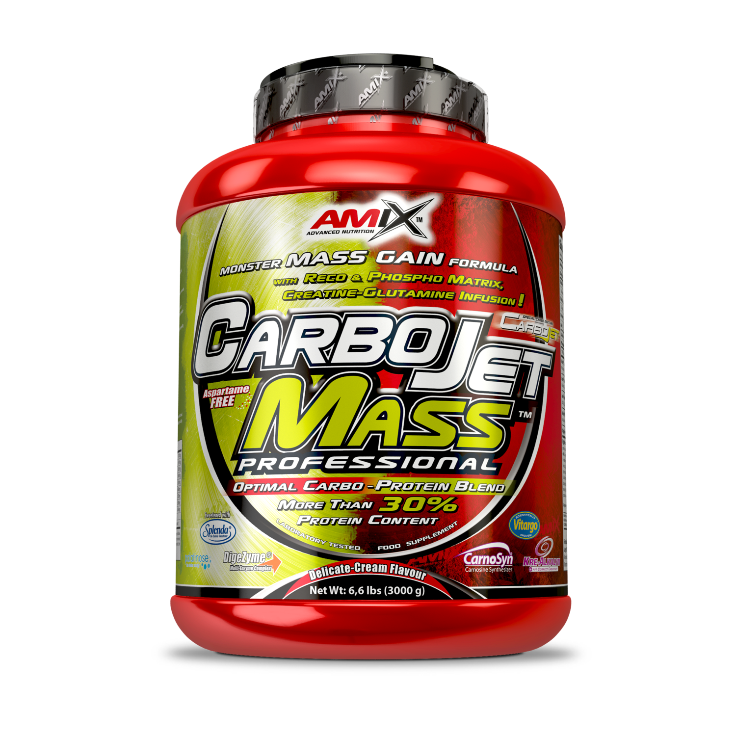  Glucides Carbojet Mass Professional – Amix™ & CARBOJET MASS PROFESSIONAL 3 KG Chocolat