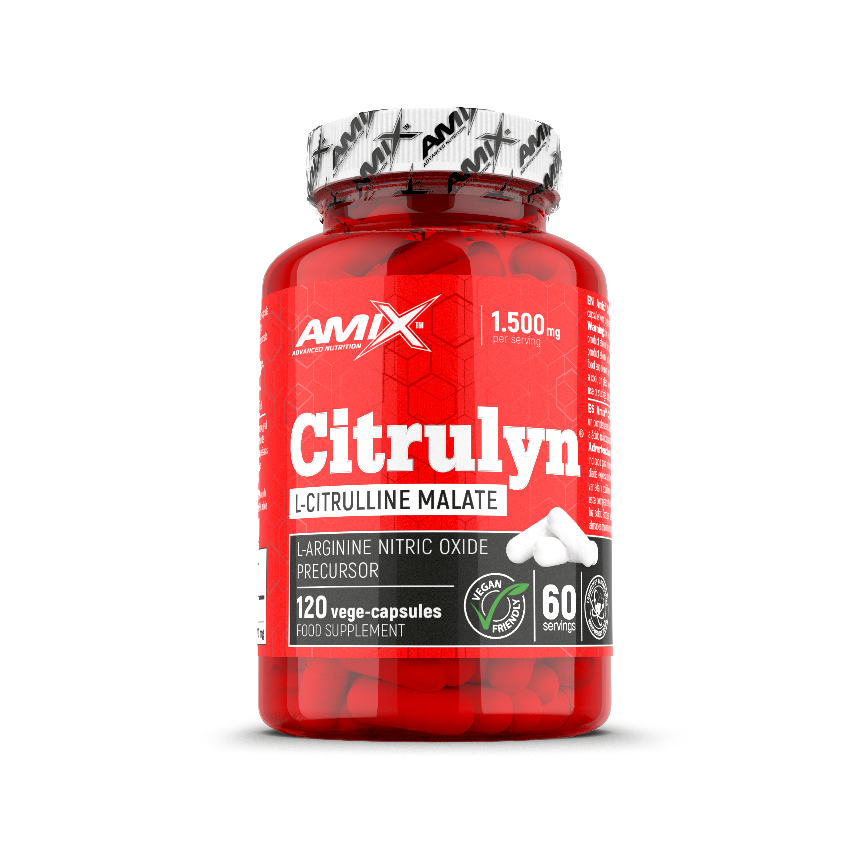  Acide aminé citrulline 120 gélules – Amix™