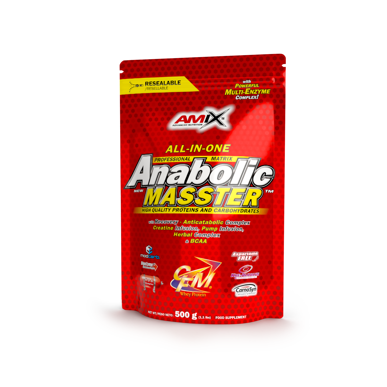  SACHET DE MASSION ANABOLIQUE 500 GR Chocolat & SACHET DE MASSION ANABOLIQUE 500 GR Fraise