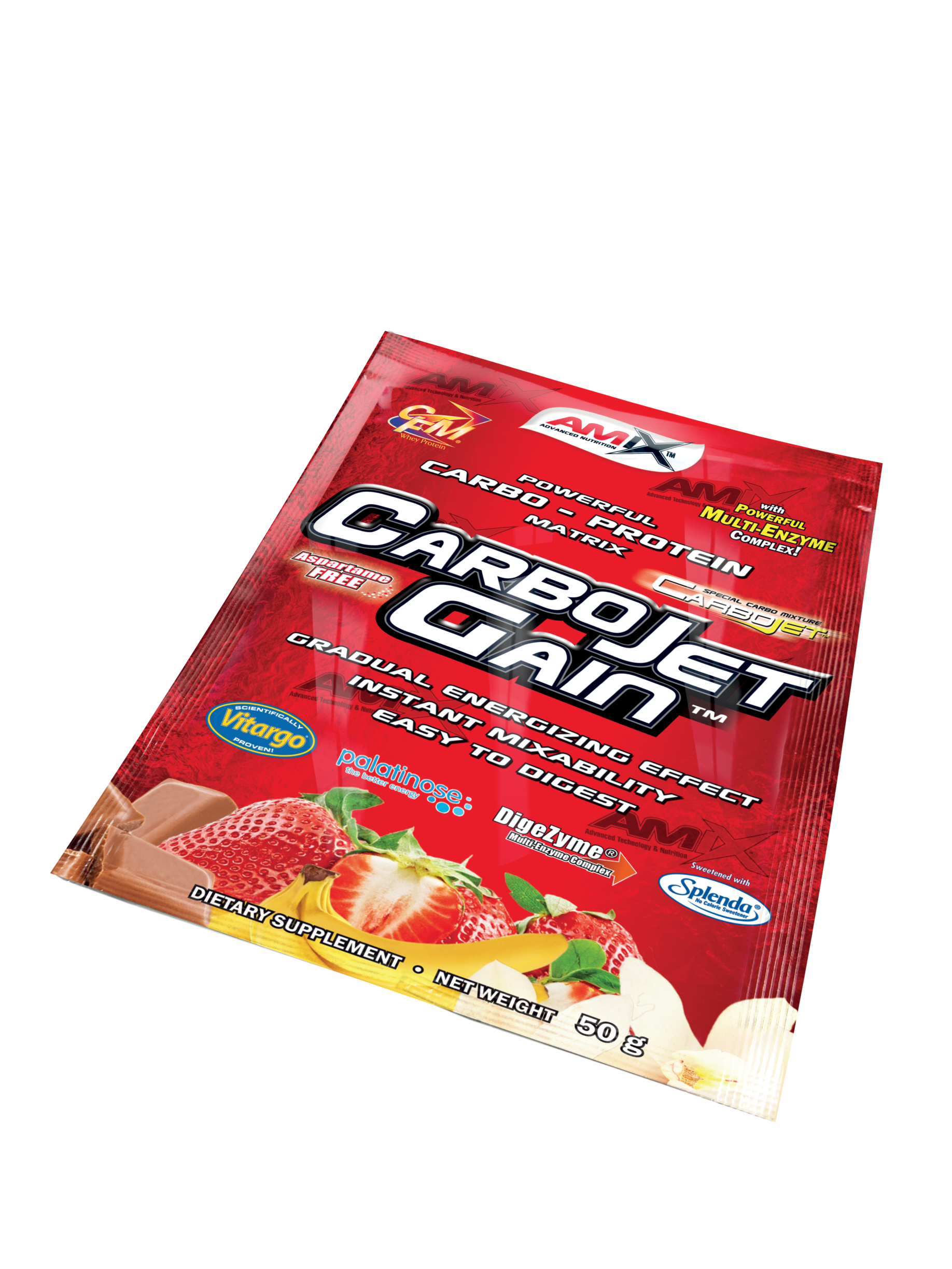  Glucides Carbojet Gain – Amix™ (1) & UNIDOSIS CARBOJET GAIN 50 GR Chocolat