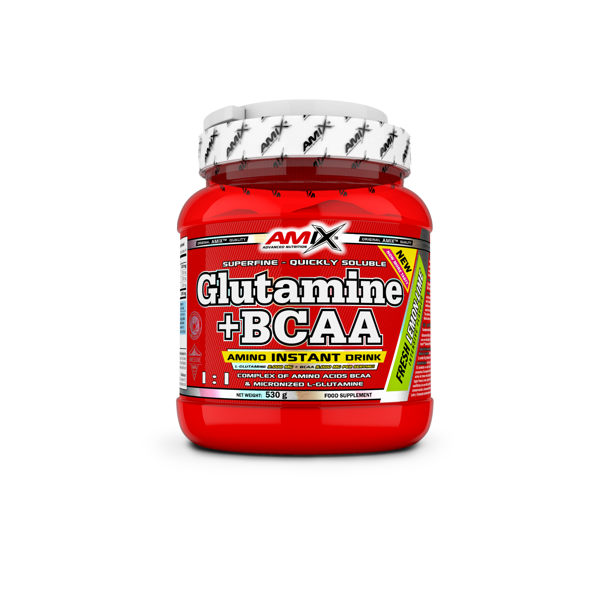  GLUTAMINE+BCAA 530 GR Citron vert