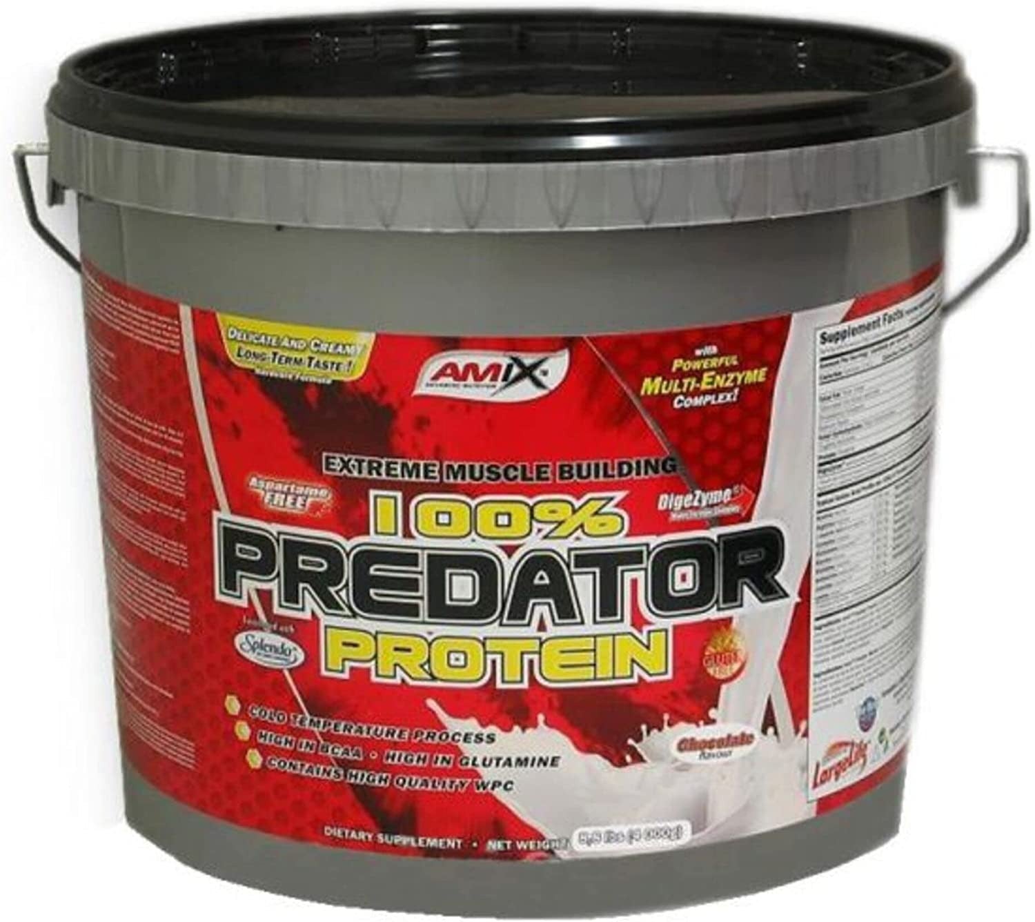  PREDATOR PROTEIN 4 KG Chocolat & PREDATOR PROTEIN 4 KG Fraise & PREDATOR PROTEIN 4 KG Vanille