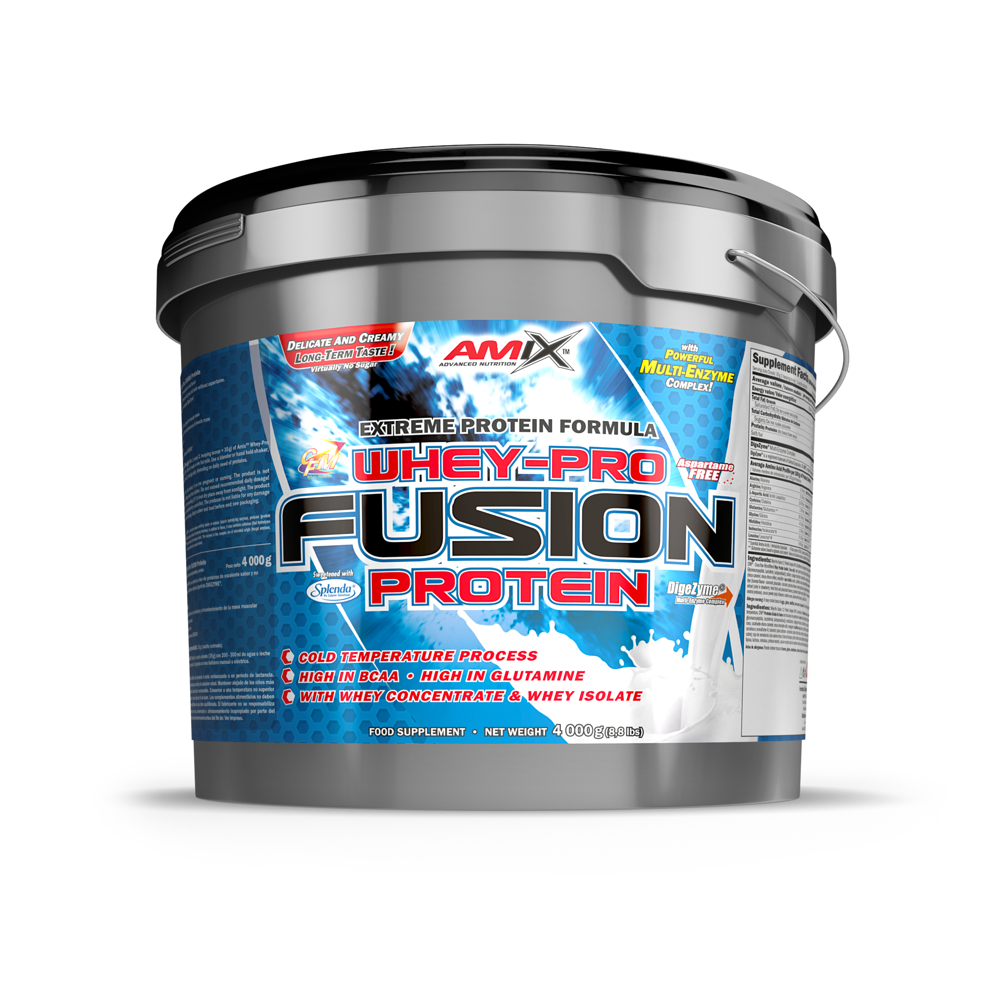  Protéines de fusion Whey Pro – Amix™ (3) et protéines de fusion WHEY-PRO 4 kg Chocolat