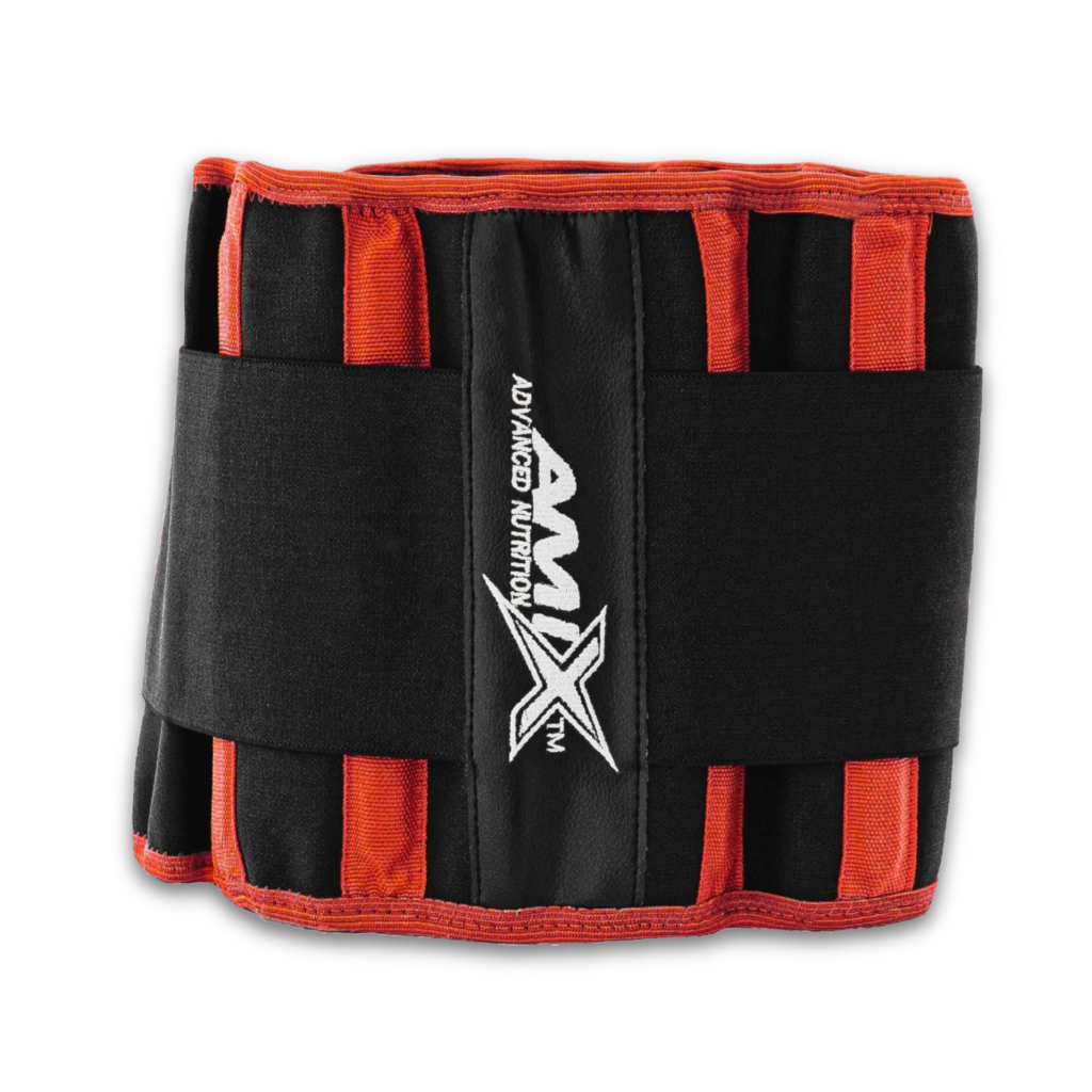  Ceinture de soutien lombaire de sport – Amix™ & AMIX BELT Couleur Rouge-Noir Taille S
