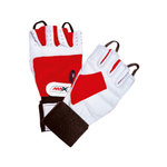  GANTS À SANGLE DE POIGNET Couleur Rouge-Blanc Taille S & GANTS À SANGLE DE POIGNET Couleur Rouge-Blanc Taille M