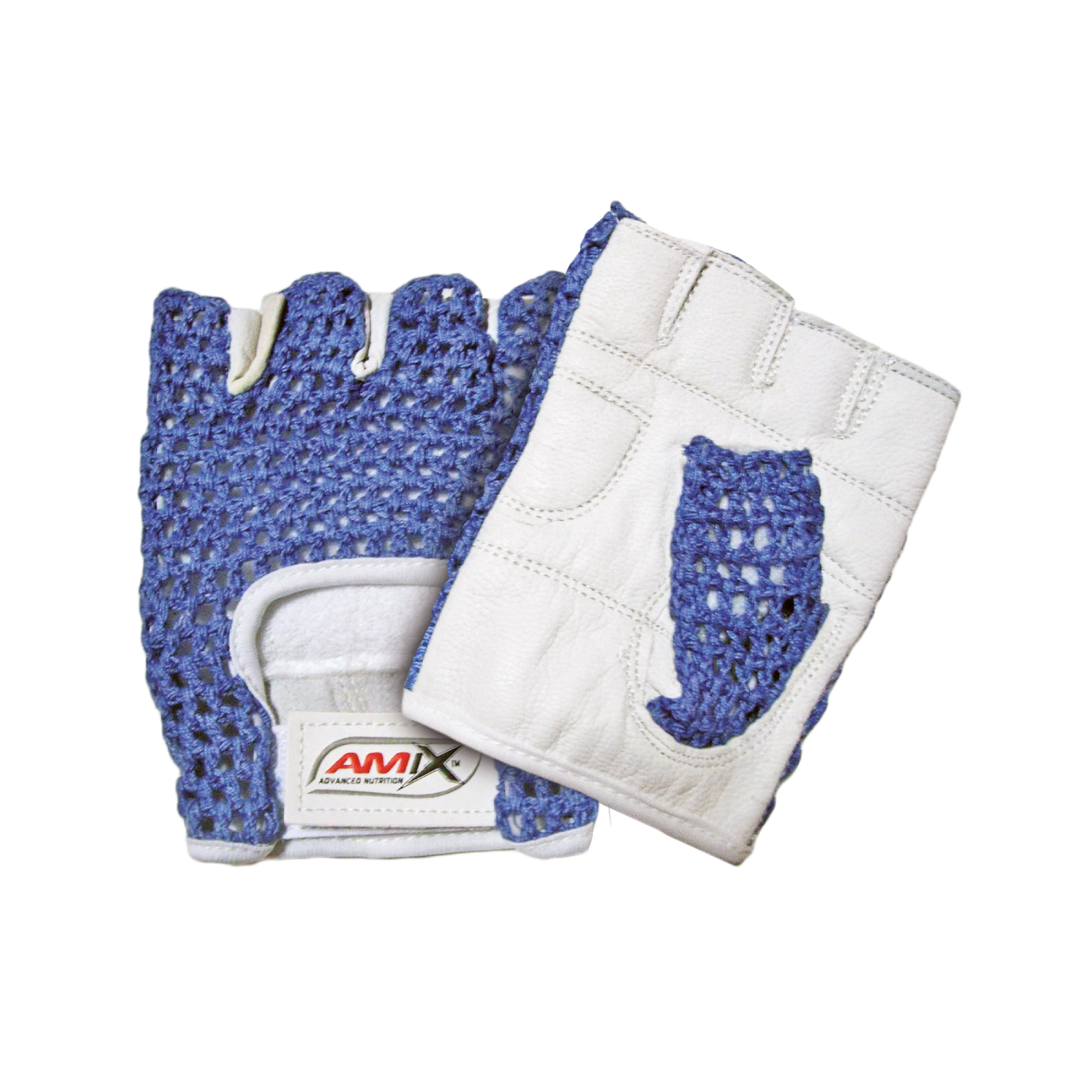  Gants résille bleus taille S et gants résille bleus taille M